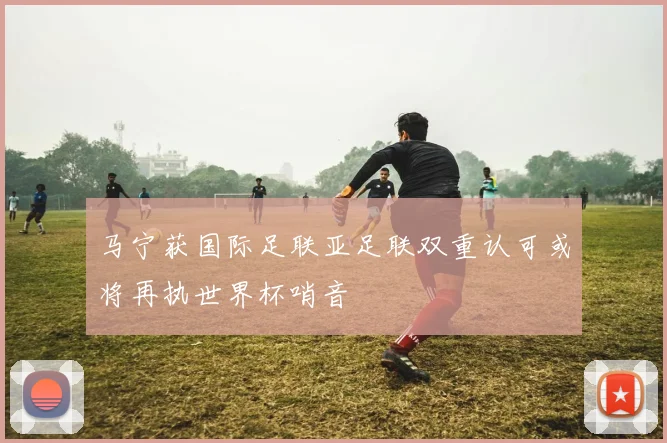 马宁获国际足联亚足联双重认可或将再执世界杯哨音